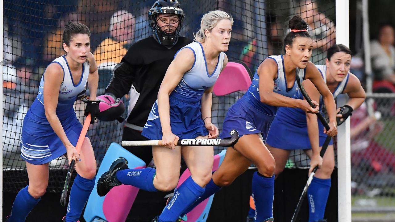 Nambour’s Division 1 women, pictured in last year’s grand final, got their 2021 season under way with a win at the weekend. Picture: Patrick Woods