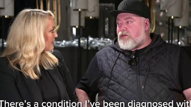 Kyle Sandilands’ condition turned out to be nothing but a joke. Picture: 60 Minutes/Channel 9