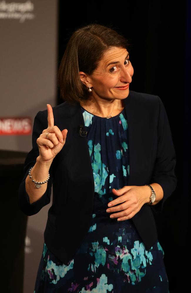 Gladys Berejiklian. Picture: Jonathan Ng