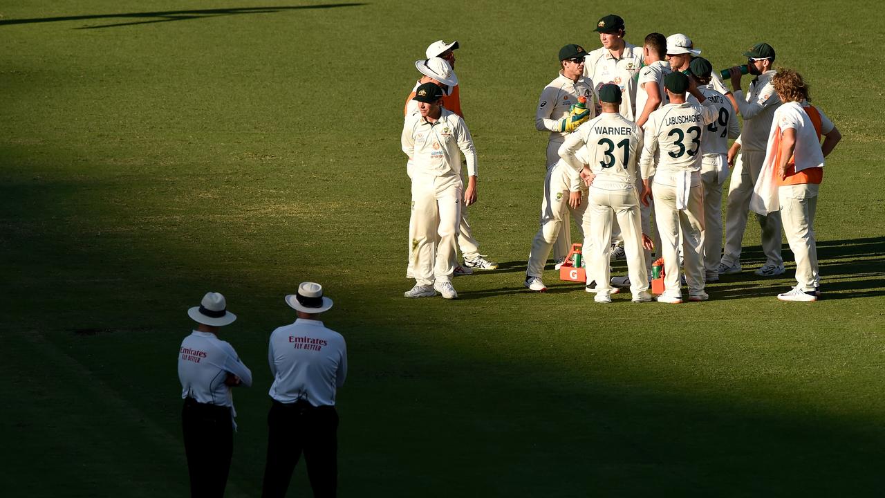 Australia huffed and puffed on day five at the Gabba but it was India who blew their house down.