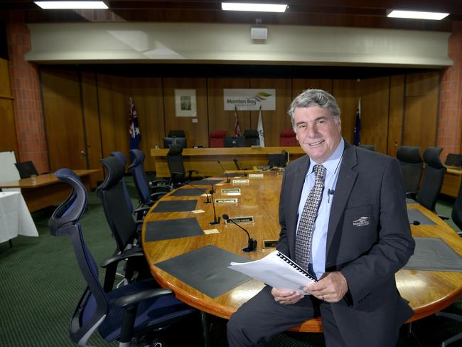 Moreton Bay Regional Council Mayor Allan Sutherland. Picture: Bradley Cooper.