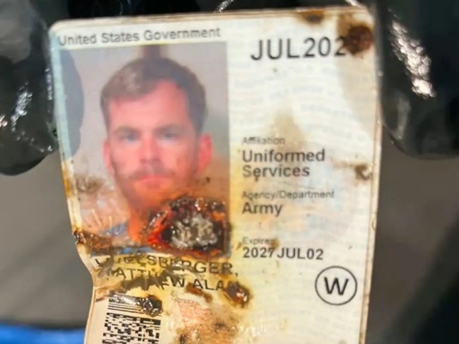 Vegas Cybertruck bomber Matthew Livelsberger’s ID was recovered from the explosion.