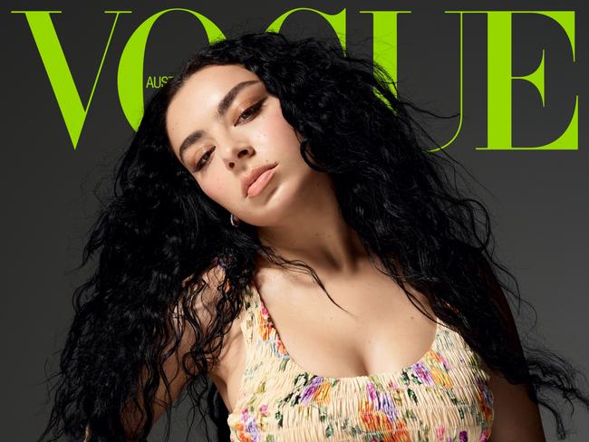 Vogue cover reveal for Saturday 24th August at 8am. Chart-topping British pop star Charli XCX. PIC: Amy Troost for Vogue Australia, ,  Vogue Australia SEPTEMBER 2024_COVER