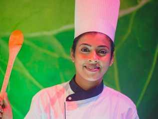 Diana Melonika is the winner of Sri Lanka's Supreme Chef TV cooking competition. Winning the competition against 500 other contestants, Diana's prize was to be flown to Australia to spend a month training at Noosa Beach House with renowned chef Peter Kuruvita. Picture: Stephen