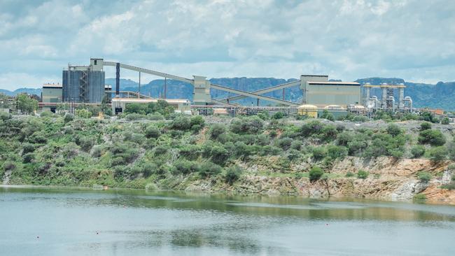 The Ranger mine site from Pit 3. Picture: Glenn Campbell