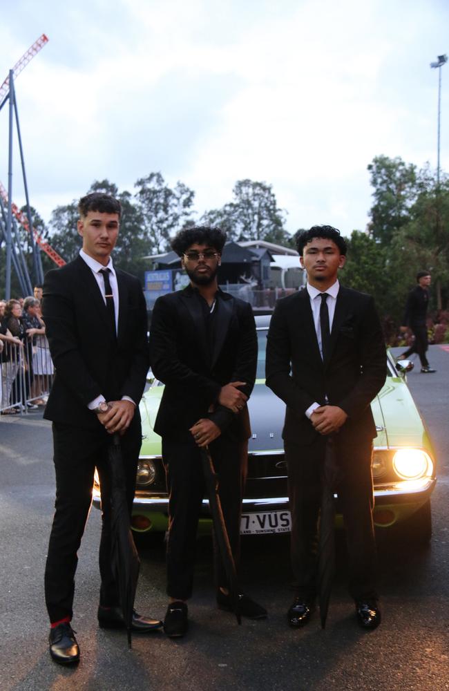 Mabel Park State High School formal at Dreamworld on November 11, 2024. Picture: Tori Little/Mabel Park State High School