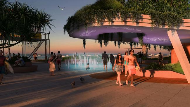 Digital art will become a key feature. Picture: Supplied by Gold Coast City Council.