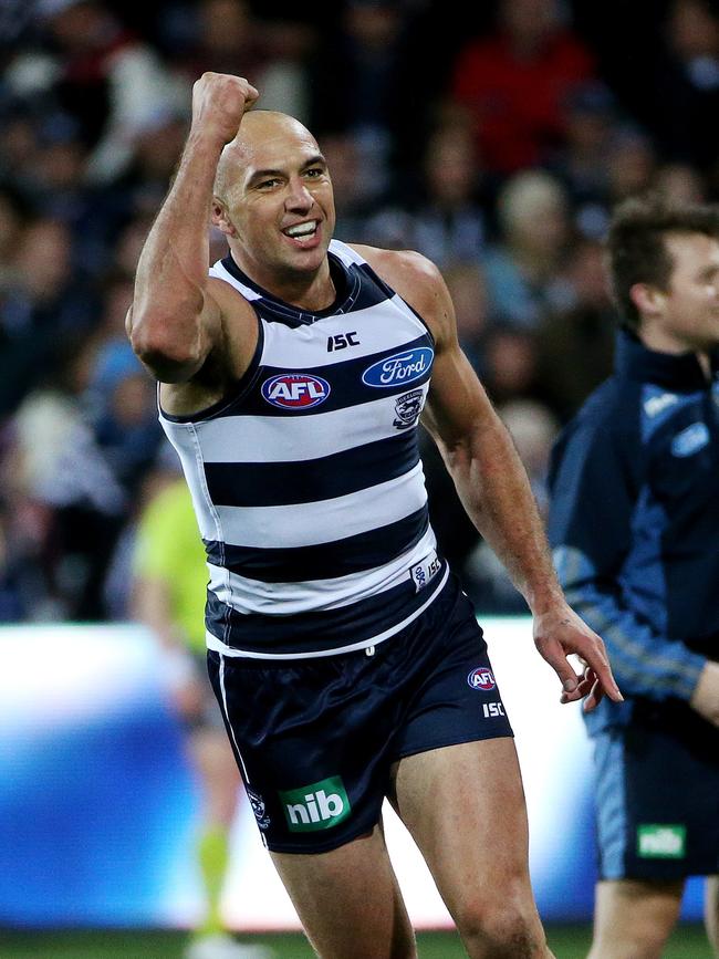 James Podsiadly quickly established himself as a key member of Geelong’s forward line.