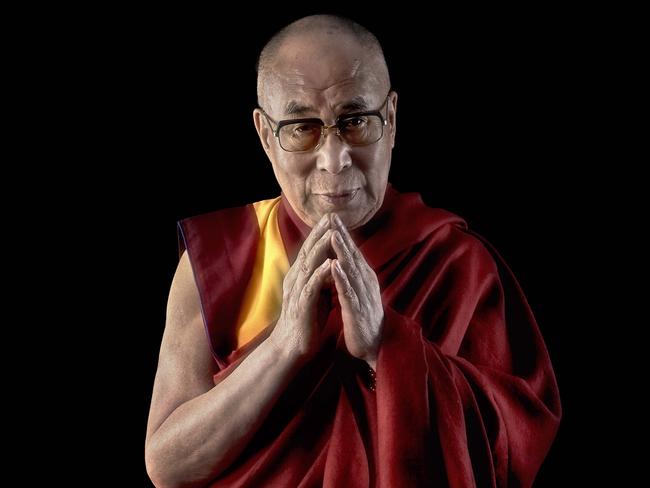 Chris Levine’s 2016 portrait of The Dalai Lama.