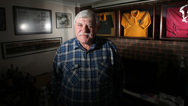 Former Wallaby Stan Pilecki of Jindalee played for Queensland from 1970-1984 and Australia from 1978-1984.