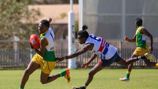 Alice Springs Town Council voted to block the CAFL community competition from council-owned venues for the 2023 season. Picture: Charlie Lowson