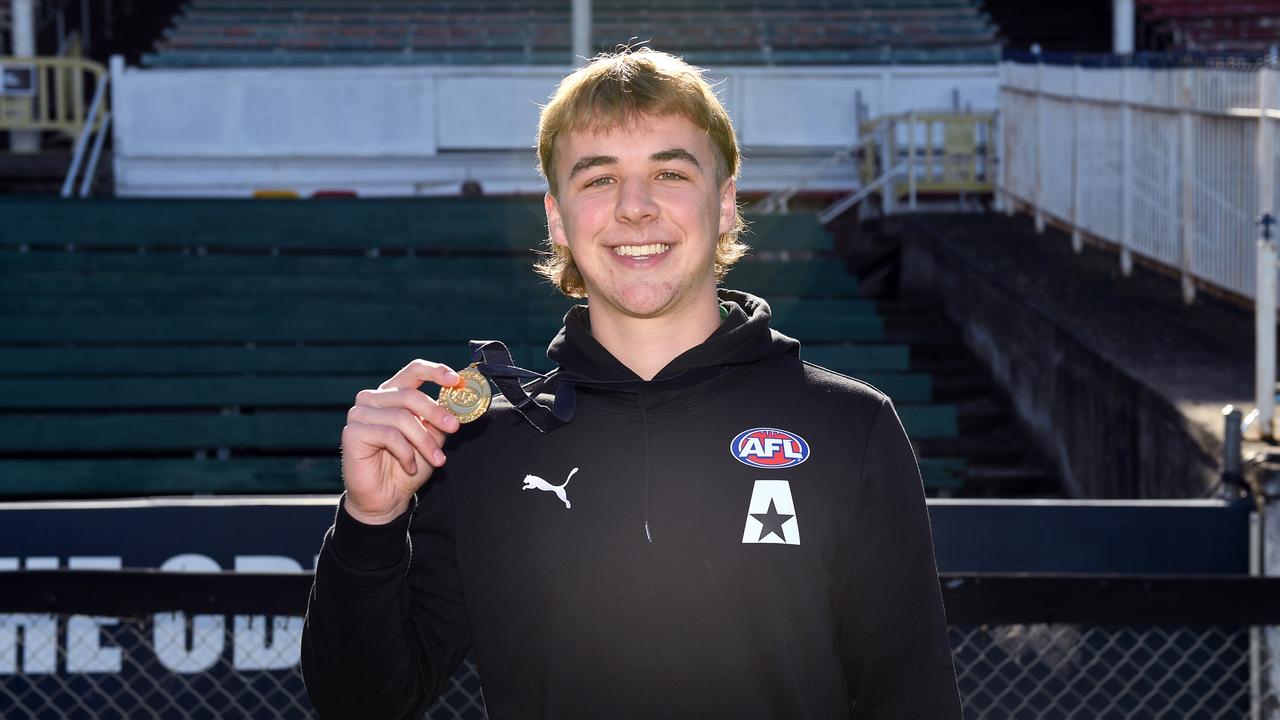 Ryley Sanders on his move from Tasmania to Melbourne. Picture: Getty Images