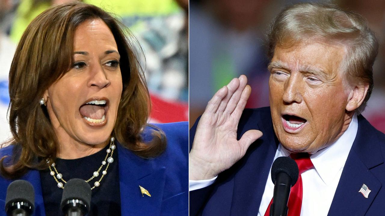 Democrat nominee, Vice President Kamala Harris, and Republican nominee Donald Trump, are on the ballots of all 50 states. Picture: David Becker and Kamil Krzaczynski/AFP