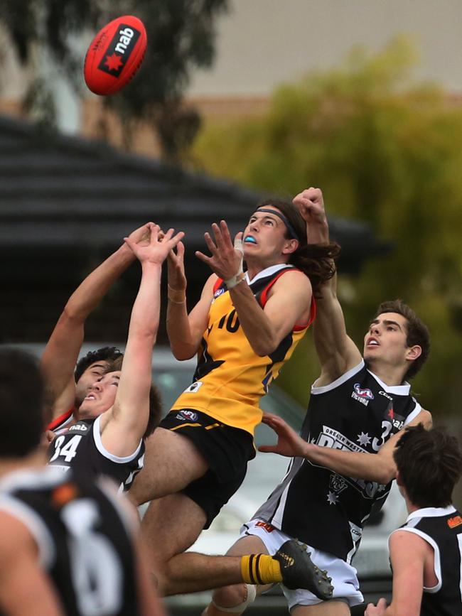 Clayton Gay was named Dandenong Stingrays’ best player. Picture: Stuart Milligan