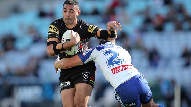 Tyrone May is set to return to the NRL, with the Bulldogs leading the race for his signature. Picture: Getty Images