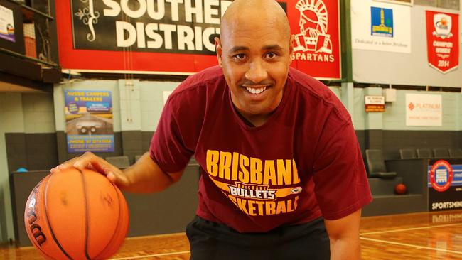 CJ Bruton won a championship with the Brisbane Bullets. Picture: Peter Cronin