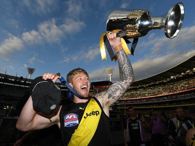 Broad soaks up Richmond’s victory in the 2019 Grand Final.