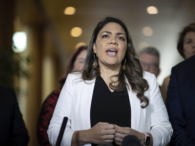 Senator Jacinta Nampijinpa Price declared the party had consulted with Indigenous Australians before deciding. Picture: Gary Ramage