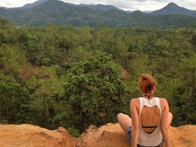 Soaking up scenery in Pai, Thailand.