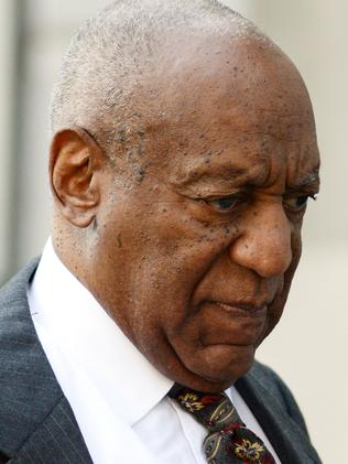 Bill Cosby arrives at Montgomery County Courthouse. Picture: Getty