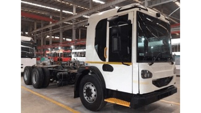 The Garbage Truck for JJ Waste &amp; Recycling under development. Picture: Pure Hydrogen