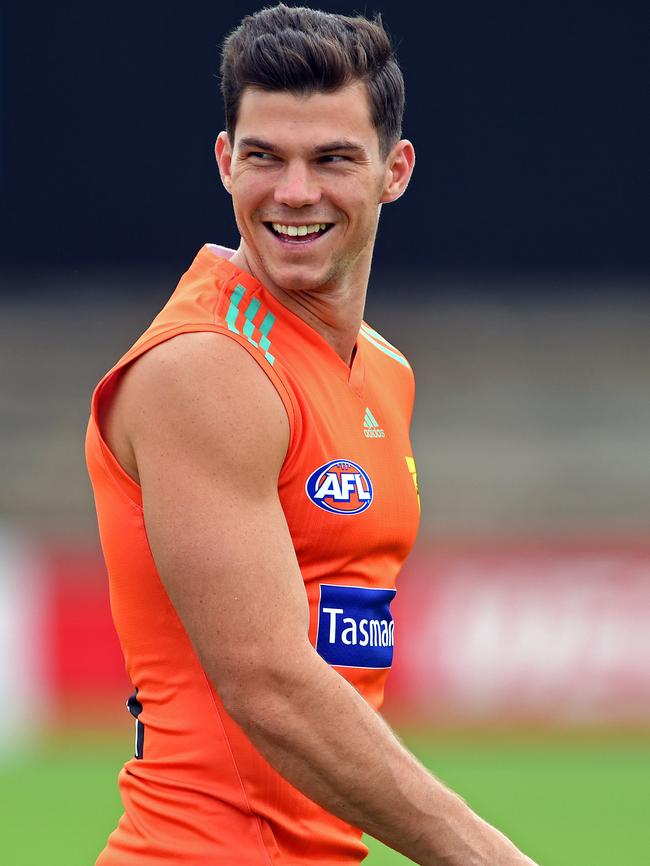 Hawks star recruit Jaeger O'Meara. Picture: Tom Huntley