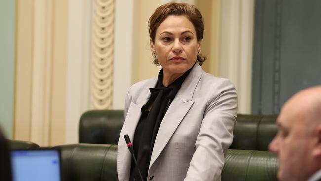 Jackie Trad at Parliament. Picture: Annette Dew.