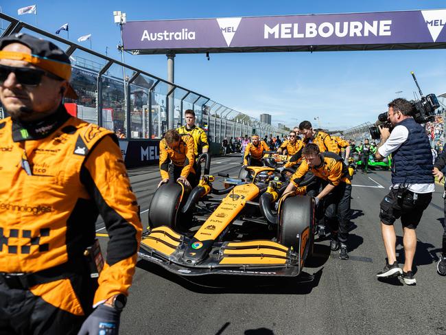 The 2025 Formula One season will start in Melbourne and it could be a historic one if an Aussie finishes on the podium at home. Picture: Jason Edwards