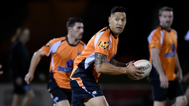 Israel Folau snubbed Southport to sign with Japanese rugby. Picture: Matt Roberts/Getty