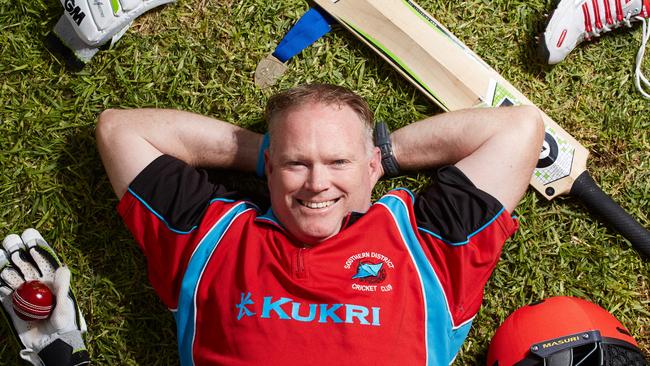 Southern District Cricket Club veteran Justin Ifould played in the Stingrays’ first A-grade premiership last month. Picture: Matt Loxton