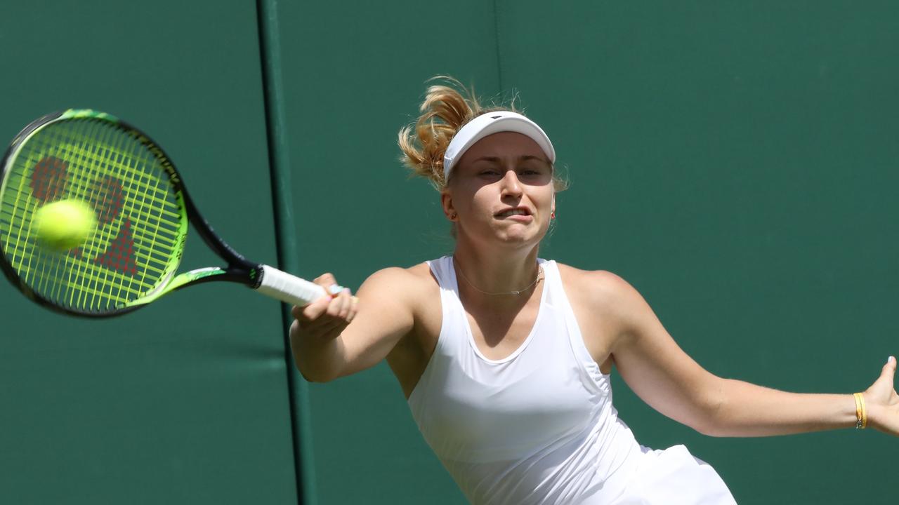 Insight Sport periods: Daria Saville, Wimbledon uniform all white | The ...