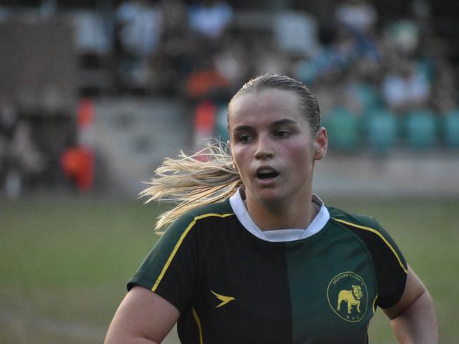 Premier Womenâs rugby between Wests and Bond University. Saturday March 25, 2023. Picture: Nick Tucker.