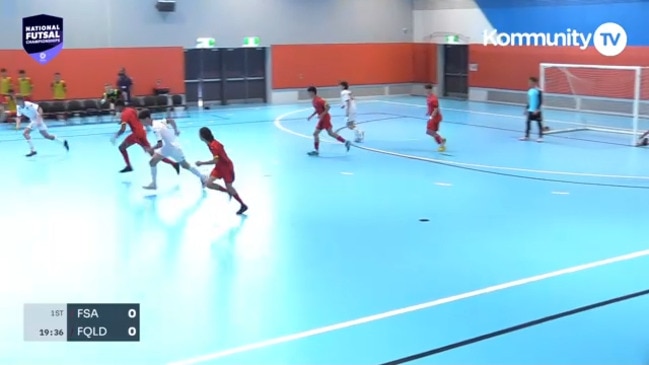 Replay: Football Australia National Futsal Championships Day 3 - Football SA v Football Queensland (U16 boys)