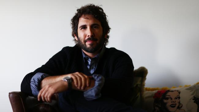 Pictured is Musician Josh Groban at the Warner Music Offices in Crows Nest today. Picture: Tim Hunter.
