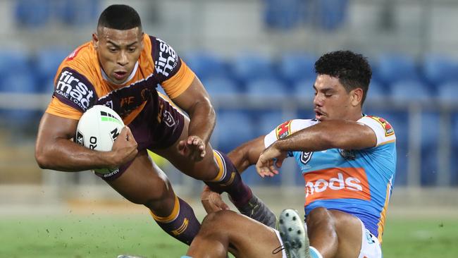 Jamayne Isaako looks set for another big season with the Broncos. Picture: Getty