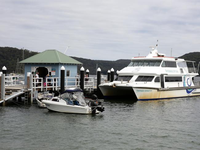 Ferry services were cancelled to and from Ettalong and Wagstaffe in May. Picture: Mark Scott