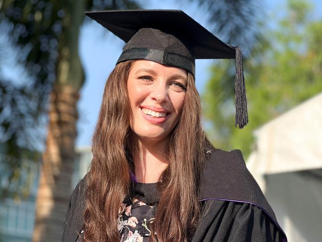 Sunshine Coast resident Hayley Cohen has graduated her law degree with a perfect 7.0 GPA. Picture: Contributed