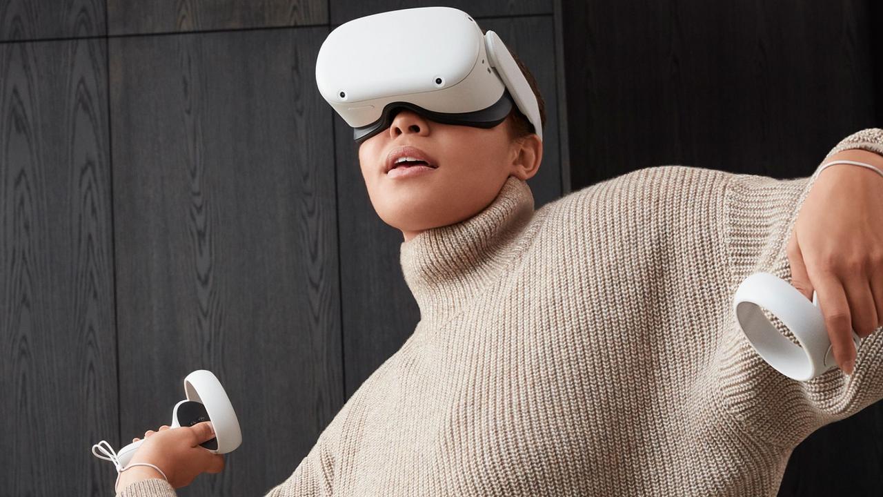 Woman using Oculus Quest 2. Image: Oculus.