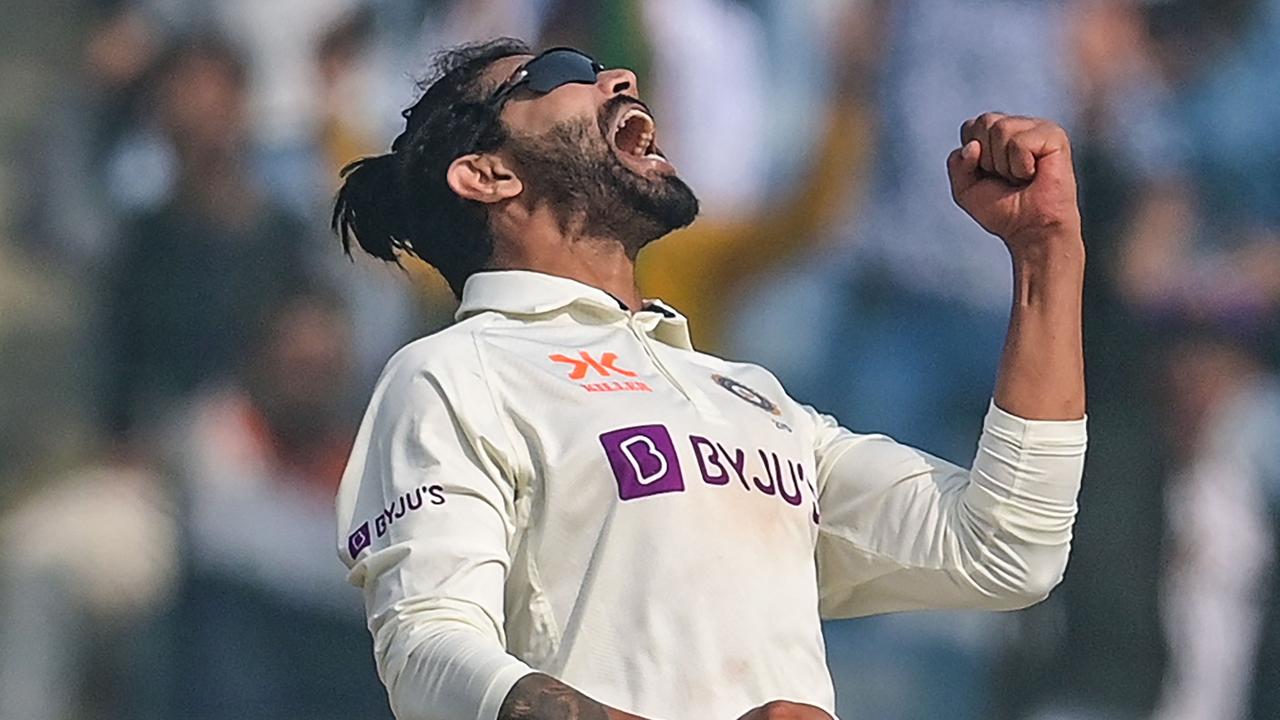 Indian all-rounder Ravindra Jadeja was a triple threat with bat, ball, and in the field in 2023, making Robert Craddock’s team of the year. Picture: Money Sharma / AFP)