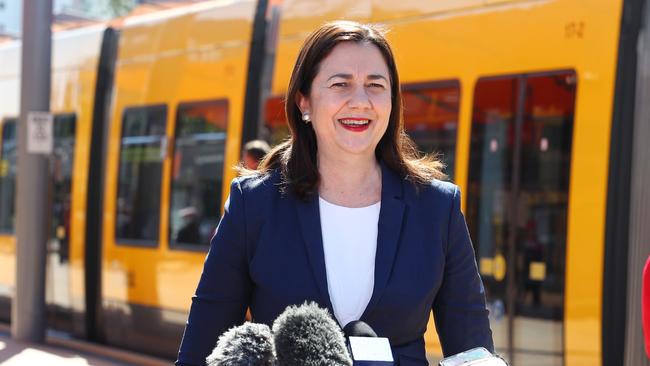 QLD Premier Annastacia Palaszczuk. Picture: Tertius Pickard