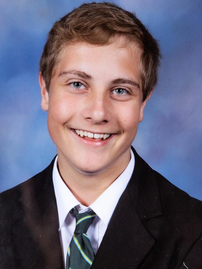 Timothy Dale Fehring died while on a school trip in Germany. Picture: Jason Edwards