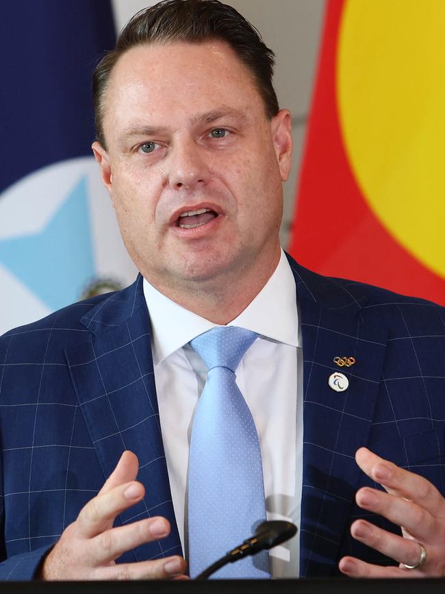 Brisbane Lord Mayor Adrian Schrinner is running to retain his seat. Picture: NCA NewsWire/Tertius Pickard