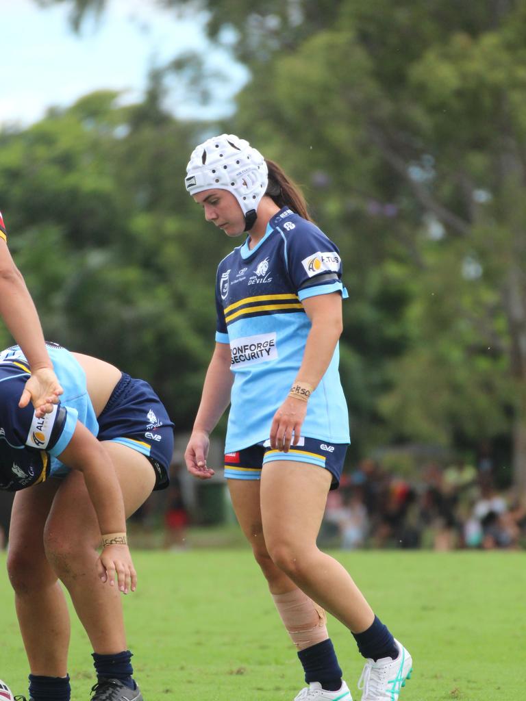 Bonnie Zappa. HN under-19s action between Tweed and Norths.