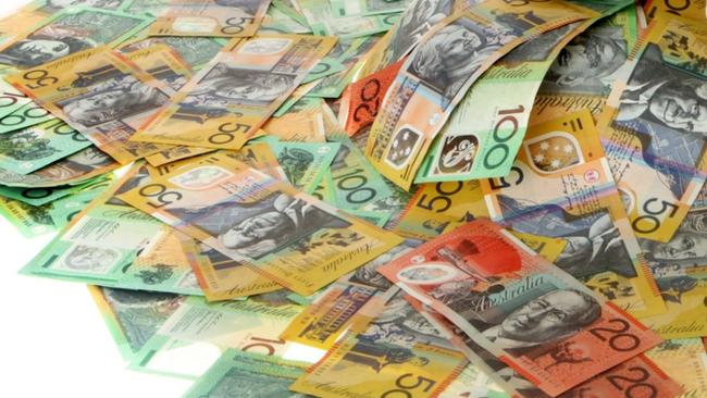 A stack of cash and drugs has been seized at Carrum Downs. Picture: Generic