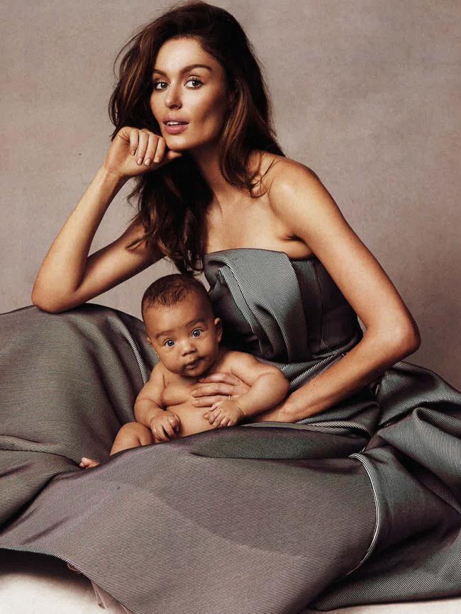 Australian model Nicole Trunfio in the Australian edition of Elle Magazine. Picture: Elle Magazine