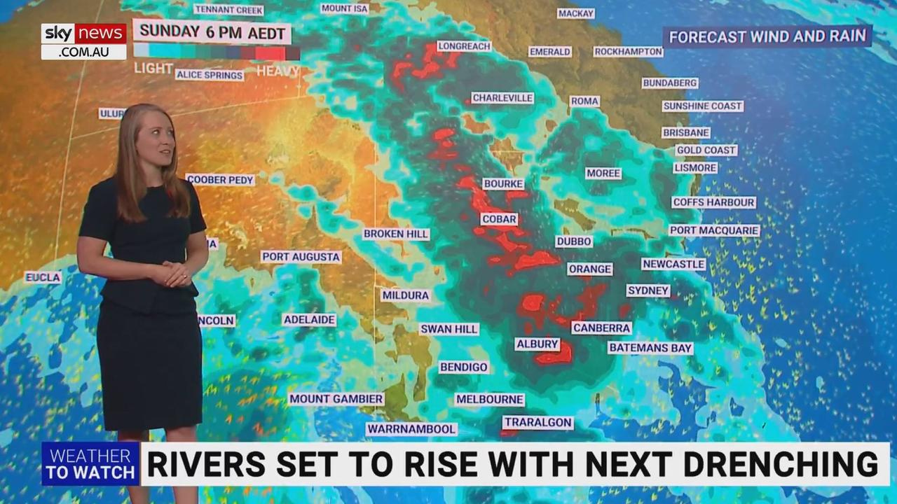 Weather Intense Thunderstorms Hit Sa Massive Rain Band To Smash Five States Au 3025