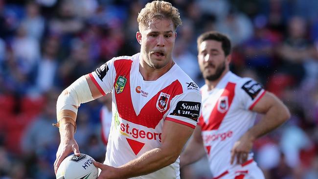 De Belin in his playing days with the Dragons. Picture: Ashley Feder/Getty Images