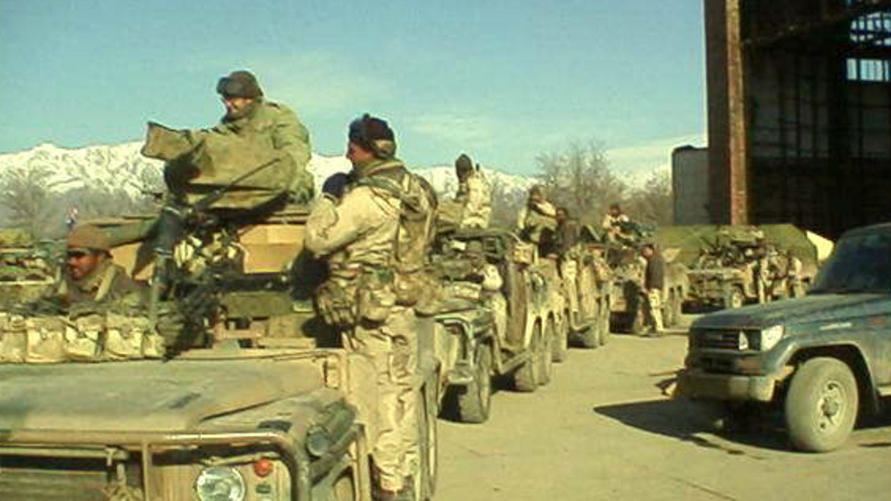 Australian Special Forces soldiers in Southern Afghanistan. Picture: Australian Department of Defence