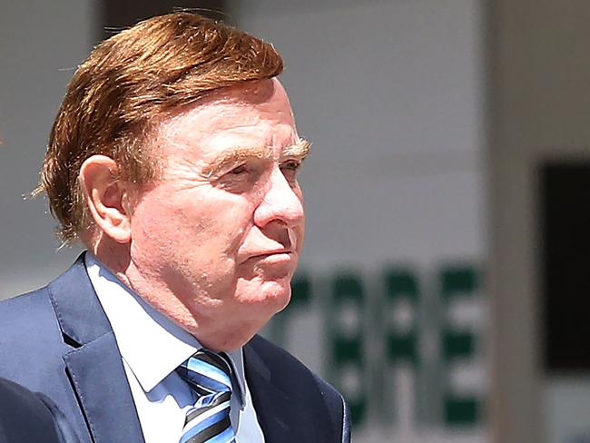 Carl Wulff pictured outside the Supreme Court in Brisbane before sentencing. Picture: AAP Image/Jono Searle