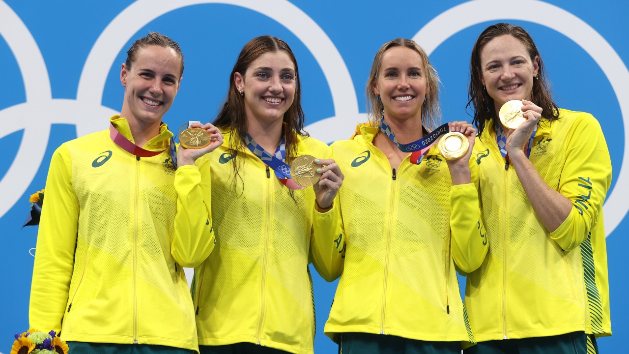 Swimmers open Australia’s medal account at the Olympics as women’s